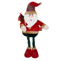 Adorno navideño Santa piernas largas colgante 63 cm