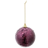 Esfera Espejo morada 8 cm