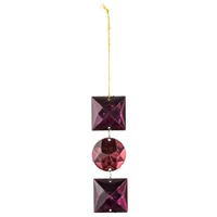 Pack de 2 adornos navideños Joya 10 cm
