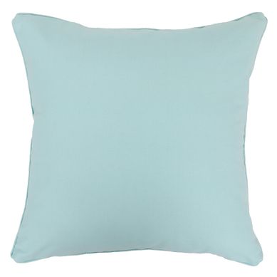 Almohadn decorativo Nrdico liso 45 x 45 cm turquesa