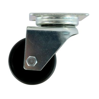 Rueda giratoria 50 mm doble 80 kg