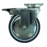 Rueda giratoria TPE con freno 55 kg