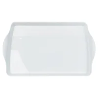 Bandeja de melamina 38.3 x 24 cm blanca