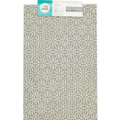 Alfombra de bao antideslizante Zen 40 x 60 cm beige