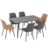 Juego de comedor Smart 1 mesa y 6 sillas