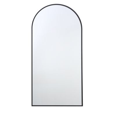 Espejo rectangular Arco Floor 80 x 160 cm negro