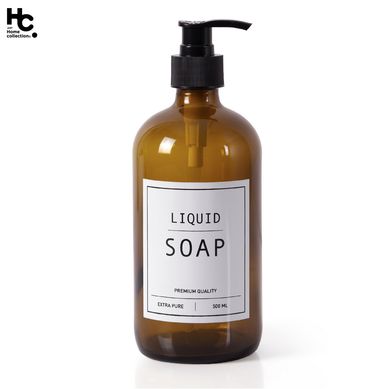 Dispensador de jabn ambar 500 ml