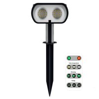 Estaca solar con control remoto 200 lm