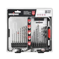 Set de 16 mechas de metal