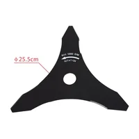 Cuchilla para cortar cesped triangular 255 x 2.0