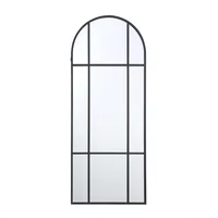 Espejo rectangular 60 x 150 cm negro