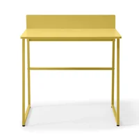Escritorio simple Socca de metal amarillo
