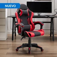 Silla gamer regulable Neo rojo y negro