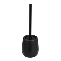 Escobilla para inodoro Nermo de cerámica negro