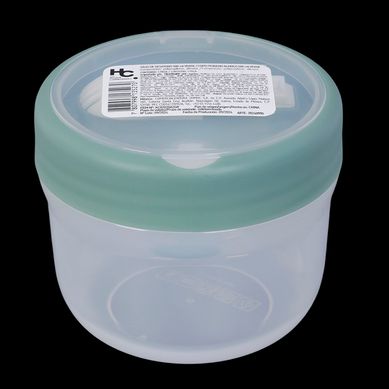Contenedor de plstico 500 ml verde