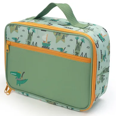 Lunchera Cocodrilo verde 20 x 11 x 27 cm