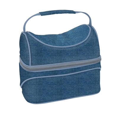Lonchera Jean azul 20 x 15 x 24 cm