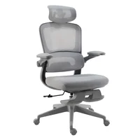 Silla gerencial Mendoza gris regulable