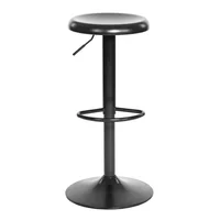Taburete Voral altura regulable negro