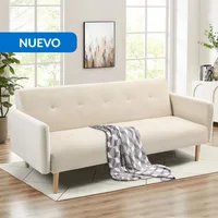 Futón Maya 2 cuerpos beige