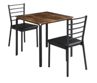 Juego de comedor Rune 1 mesa y 2 sillas