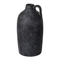 Jarrón decorativo negro 15 x  28.5 cm