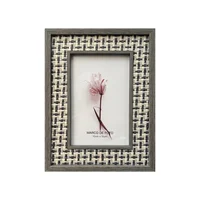 Portarretrato Mad Text 10 x 15 cm gris