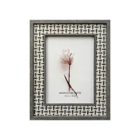 Portarretrato Mad Text 13 x 18 cm gris