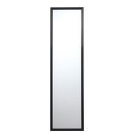 Espejo rectangular Bourdo 34.2 x 125.7 cm negro