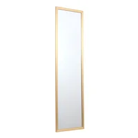 Espejo rectangular Bourdo 34.2 x 125.7 cm dorado