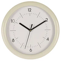 Reloj de pared Vintage 22 cm crema