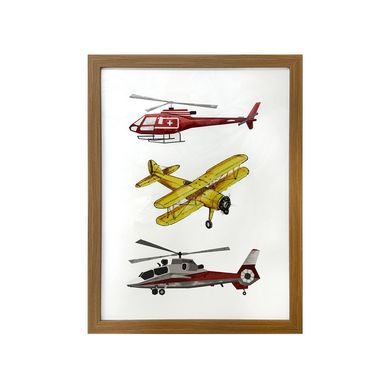 Cuadro Avioncitos 33 x 43 cm