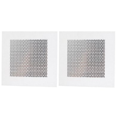 Parche drywall 10 x 10 cm 2 unidades
