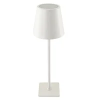 Lámpara de mesa recargable Sky blanca