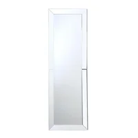 Espejo rectangular doble bisel 50 x 157 cm