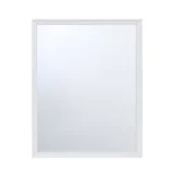 Espejo rectangular 60 x 75 cm blanco