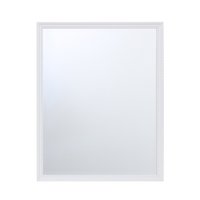 Espejo rectangular 60 x 75 cm blanco