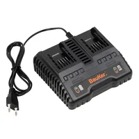 Cargador de baterías dual 2 A 20 V