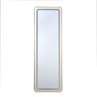 Espejo LED CYB 50 x 150 cm dorado