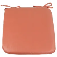 Almohadón decorativo para silla 38 x 38 cm terracota