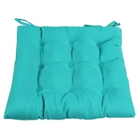 Almohadón decorativo para silla Tatami 43 x 43 cm turquesa