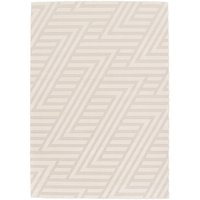Alfombra decorativa Cocoon 120 x 170 cm blanco