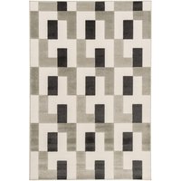 Alfombra decorativa Brera Block 160 x 230 cm multicolor