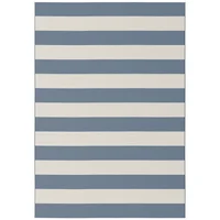 Alfombra decorativa Essenza Line 160 x 230 cm azul