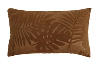 Almohadón decorativo Embossed 30 x 50 cm caramelo