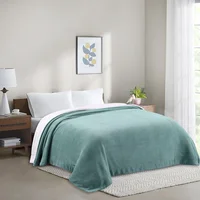 Frazada Coral 250 x 220 cm verde
