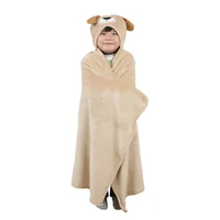 Manta Flanel Dog 125 x 150 cm con capucha
