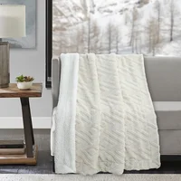 Manta Sherpa 125 x 150 cm ivory