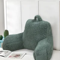 Almohadón decorativo Lumbar 40 x 60 cm verde