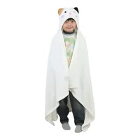 Manta Flanel Cat 125 x 150 cm con capucha